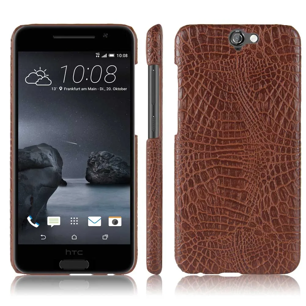 

SUBIN Luxury Crocodile Skin PU Leather Case For HTC One A9 HTC Aero HTC A9w 5.0" cell Phone Protective Back Cover phone bag