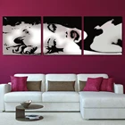 Настенный плакат с рамкой, современные модульные картины для дома, 3 панели, привлекательная Мэрилин Монро, декор для гостиной, холст, HD печать, живопись
