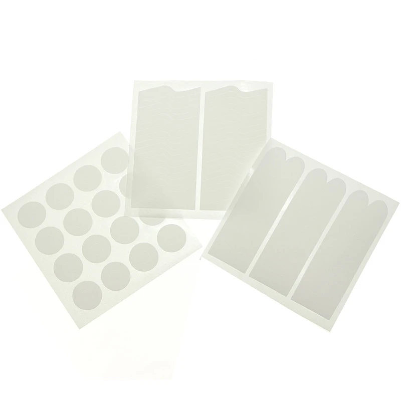 15 упаковок наклейки для ногтей Французский маникюр форма бахрома советы