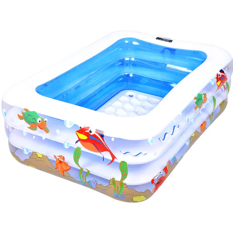 Large Square Baby Swimming Pool for Kids Inflatable Plastic Pools Bathtub YP02 | Мать и ребенок