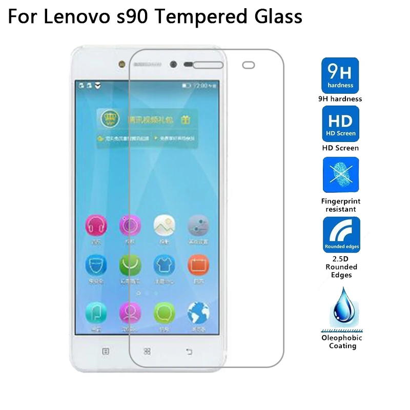 Взрывозащищенное Закаленное Стекло 9H для Lenovo S90 защита экрана закаленное стекло