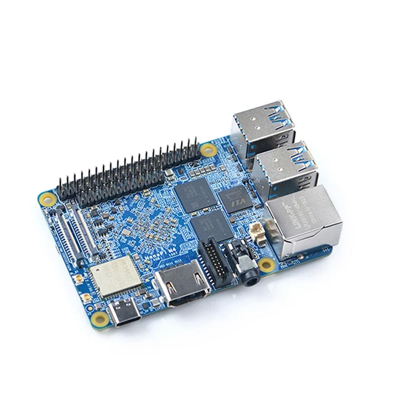 NanoPi M4 2 ГБ/4 ГБ DDR3 Rockchip RK3399 SoC 2,4G и 5G двухдиапазонный WiFi, Поддержка Android 8,1 Ubuntu, AI и глубокого обучения
