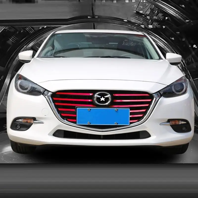 Модифицированный хром Automovil автомобильный передний бампер решетка внешний