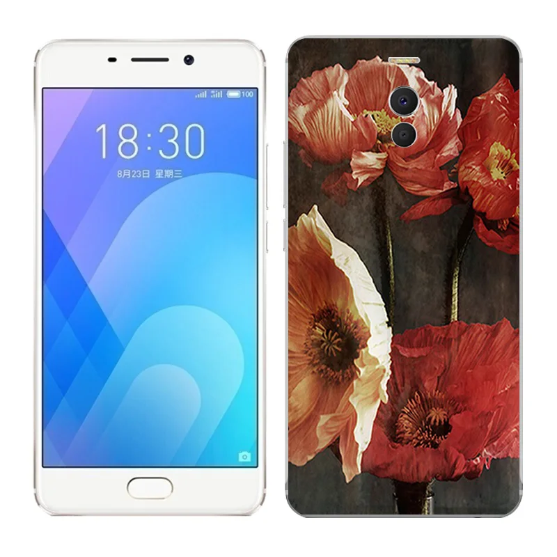 Чехол для Meizu M6 Note/Blue Charm Note 6 Note6 мягкий силиконовый чехол из ТПУ телефона