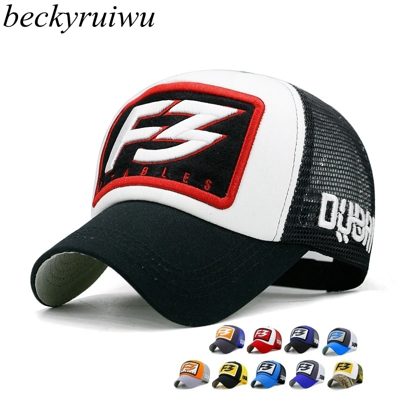 

Beckyruiwu 2021 Fashion New Hip Hop Snapback Caps Adult Summer Mesh Trucker Hats For Women Men casquette Cool Baseball Hat Cap