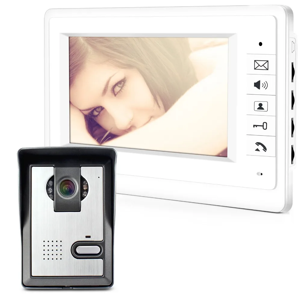 Fuers визуальный домофон 7 &quotTFT lcd проводной видео система внутренний монитор 700TVL