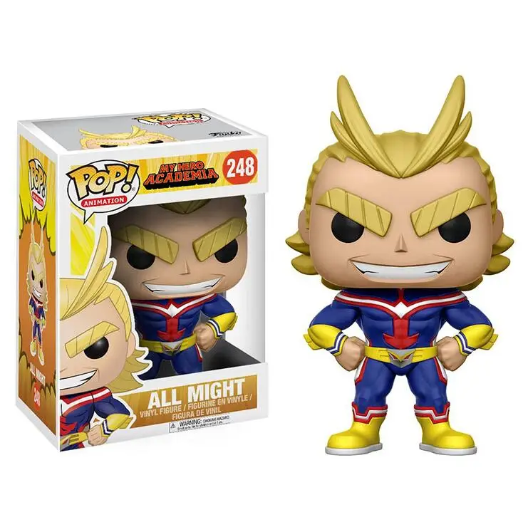 Funko Pop аниме My Hero Academy виниловые Фигурки Коллекционная модель игрушки для детей