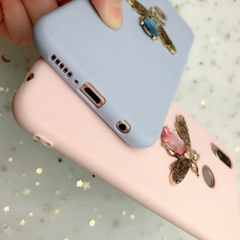 

Diamond Bee Case For Huawei P30 P20 Lite Mate 20 10 Lite P Smart Plus Y6 Y7 Pro Y9 2019 Honor 20 10 8X 10i V20 9 Nova 3 3i Cover