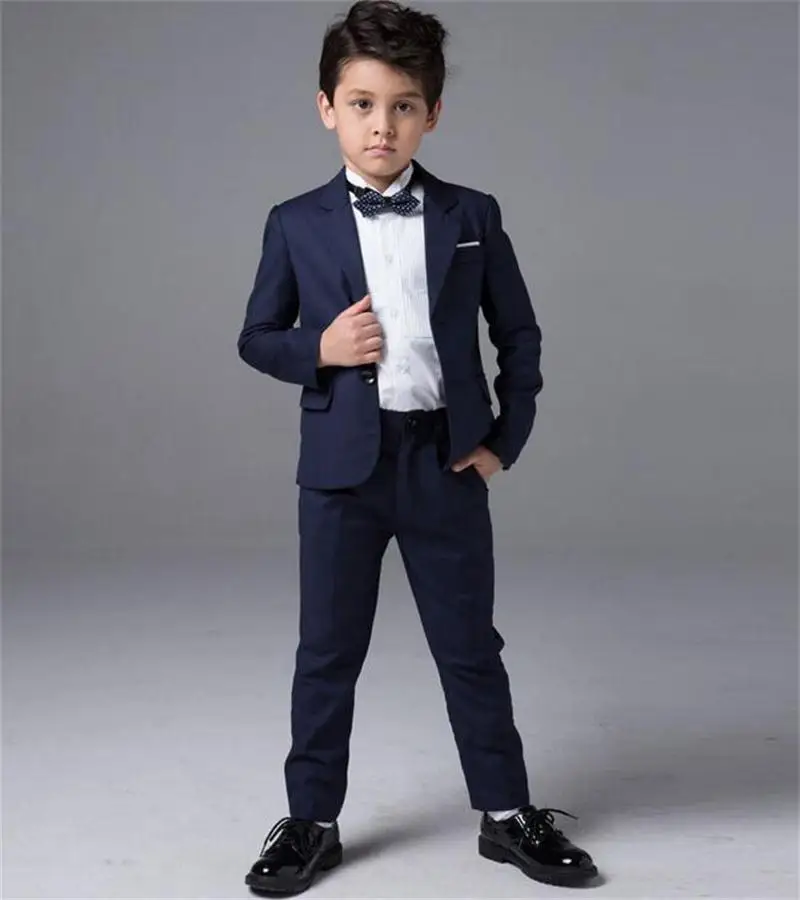 Boys wedding suit Kids tuxedo boys Male flower children's Clothes Groomsmen Suits Wedding Party Boy's Suit Bespoke | Свадьбы и
