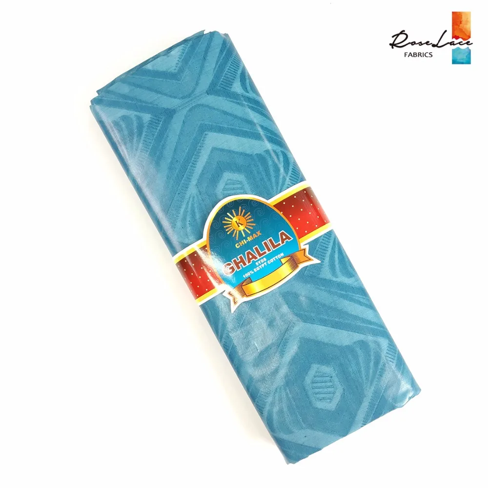 Качественные товары Королевский синий цвет Базен Riche кружевной ткани ручной