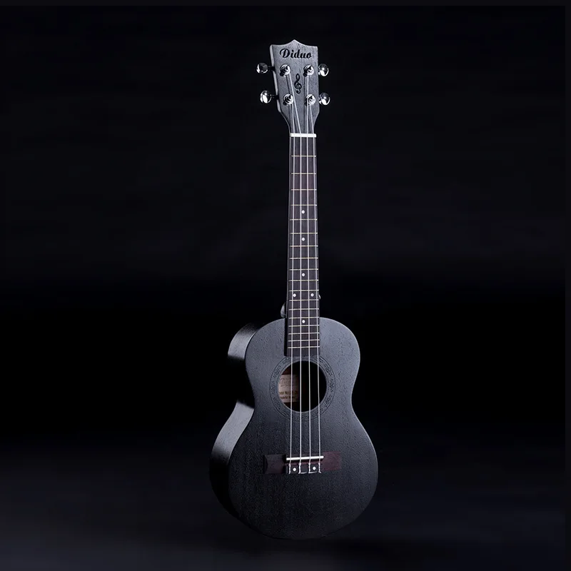 Soprano Concert Tenor Acoustic Electric Ukulele 21 23 26 Inch Mini Guitar Ukelele Black Mahogany Guitarra Plug-in pick up Uke | Спорт и