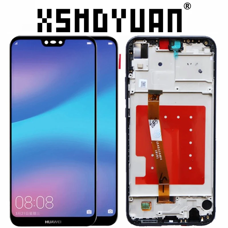 5 84 ''дисплей с рамкой для Huawei Nova 3e/P20 Lite LCD кодирующий преобразователь