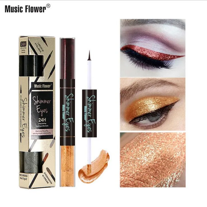 Fexport 1 шт. Music Flower косметика макияж микро свет глаз жидкие тени для век