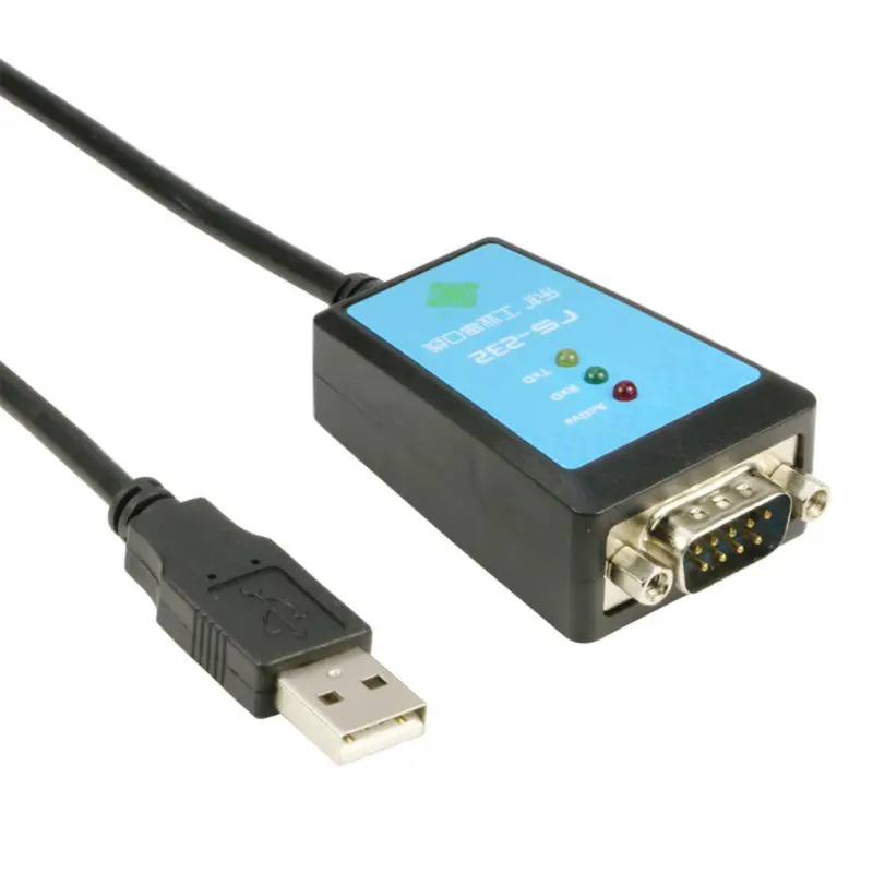 USB в RS232 Кабель Адаптера Serial DB9 RS-232 DB-9pin Последовательный Порт Адаптер Конвертер FTDI