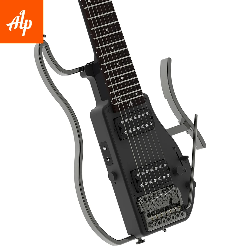 ALP электрическая гитара для путешествий без головы|guitar electric|guitare guitareguitar headless |