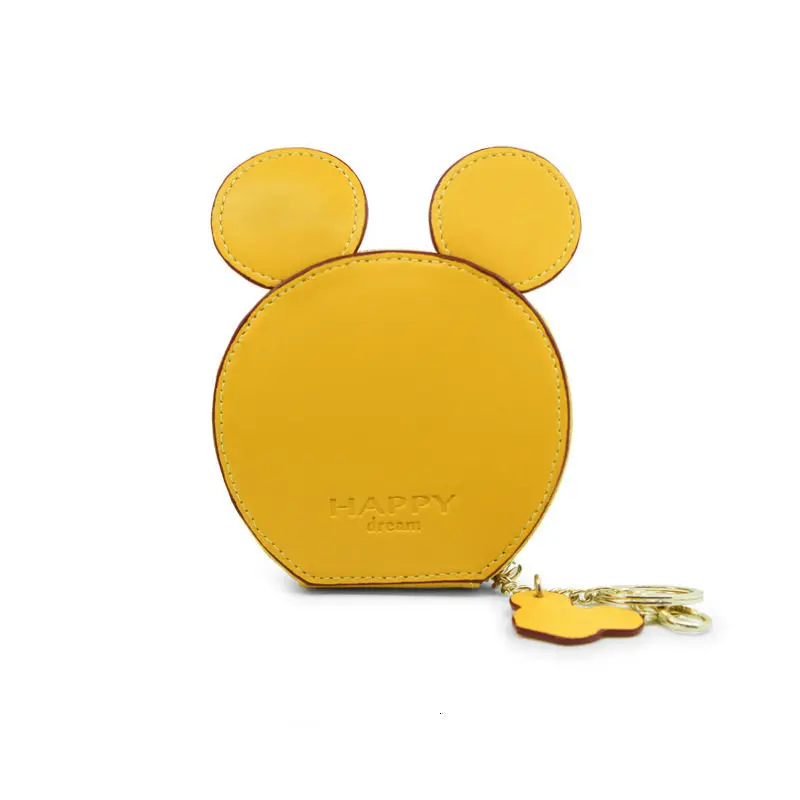 Disney Микки Маус мультфильм кошелек монета прекрасная Монета Сумка карты пакет Минни кошелек детский студенческий мини-кулон сумка для хранения - Цвет: 5