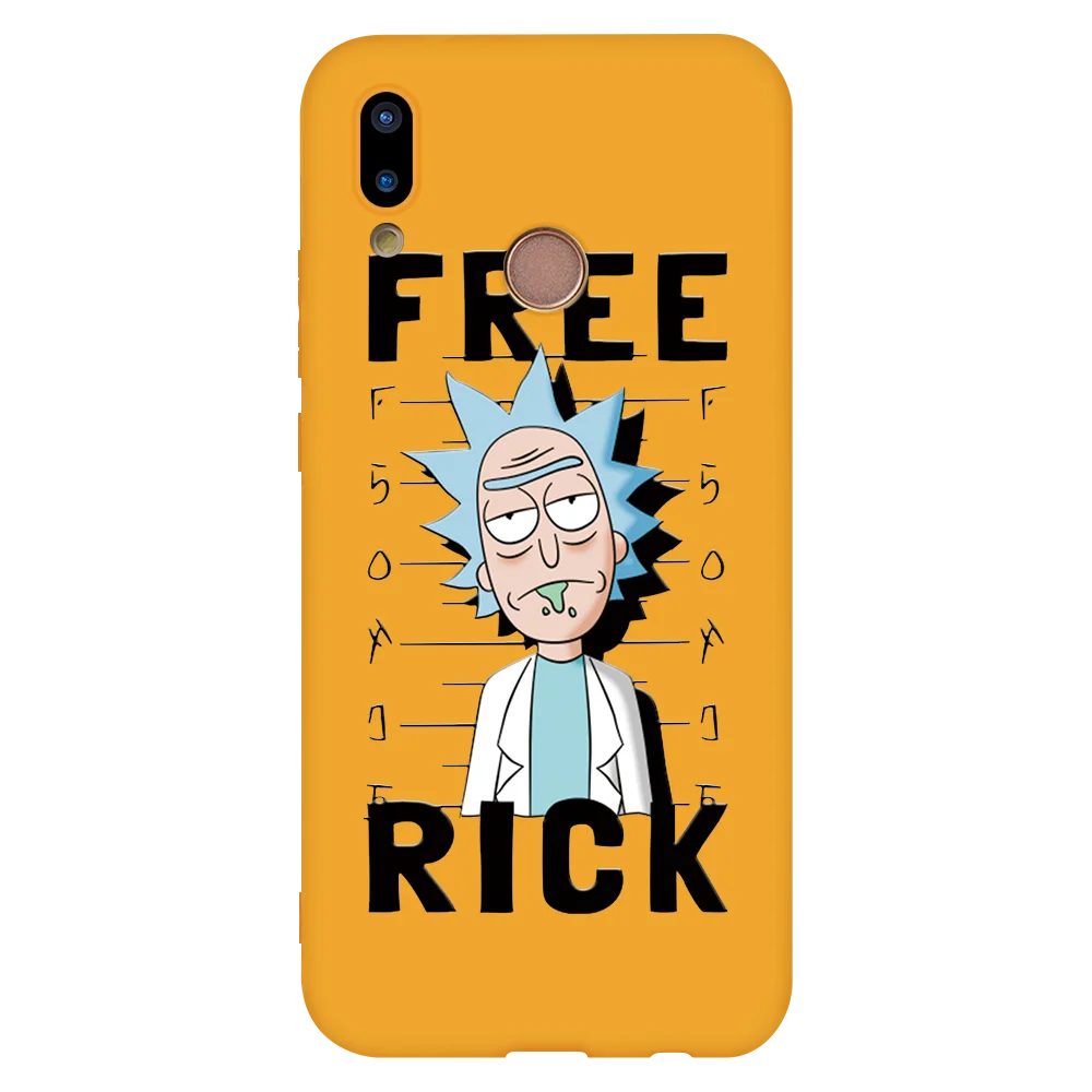 Khu-0rfree Цветной силиконовый матовый чехол Rick and marty для huawei Honor 9X 8X 10i 20i 20 Pro mate 20 30 P20 P30 Pro Lite P Smart TPU чехол - Цвет: Khu-0rfree