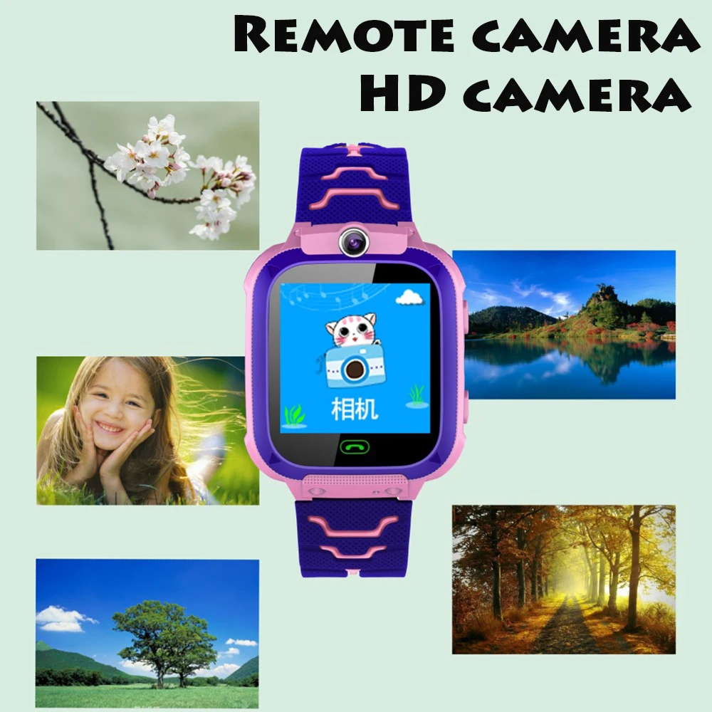 S9 Детские Смарт-часы с LBS позиционированием студенческие водонепроницаемые