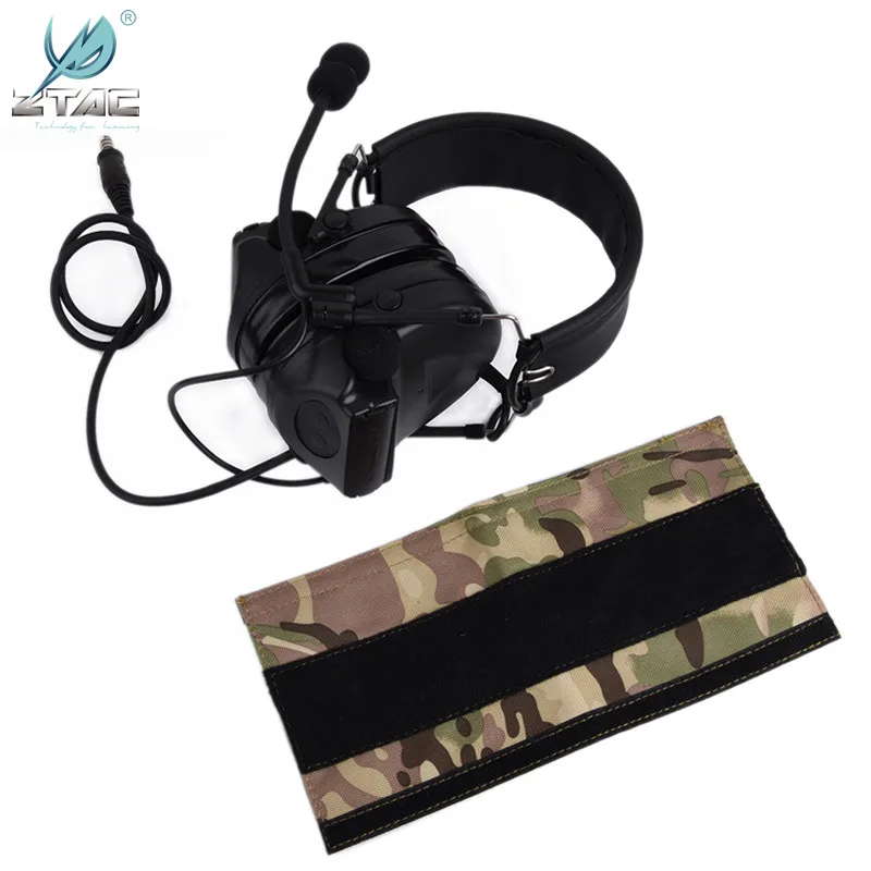 Z Tactical airsoft Comtac 2/II авиационная гарнитура пятого поколения силиконовая брикета с U