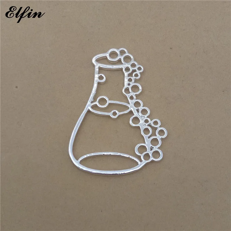 Elfin модная колба Erlenmeyer подвеска бутылка для зелья лабораторная химическая