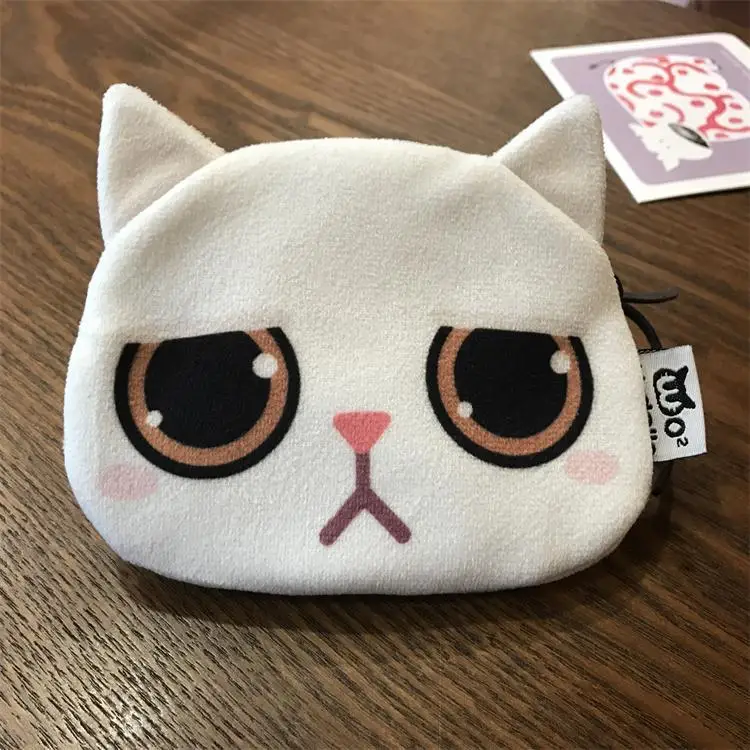 Маленький Кот Портмоне милые дети мультфильм кошелек Kawaii сумка для монет Детский кошелек держатель Женский кошелек для монет Monedas - Цвет: style2