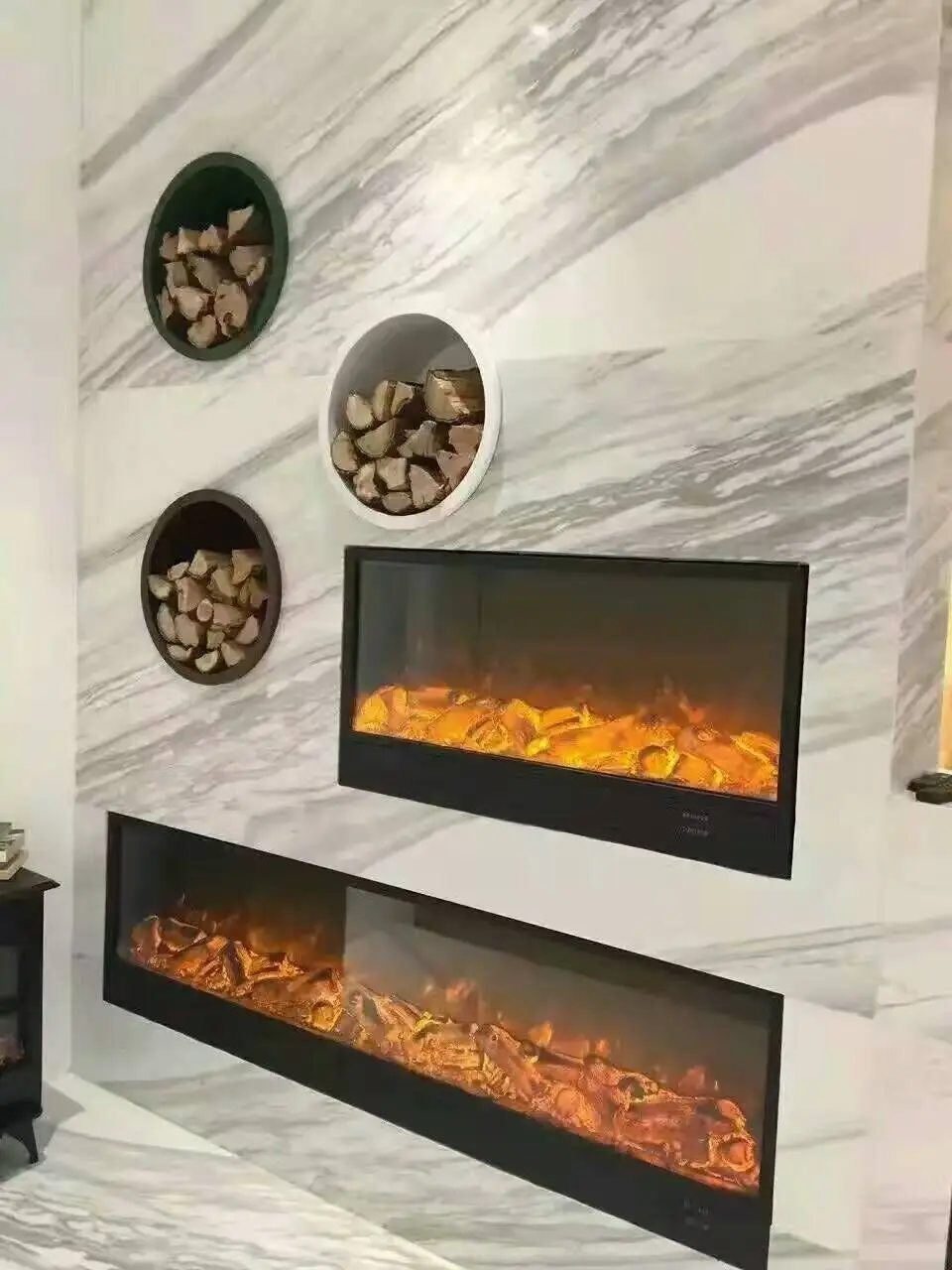 Бесплатная доставка в Китай Электрический камин с дистанционным управлением |
