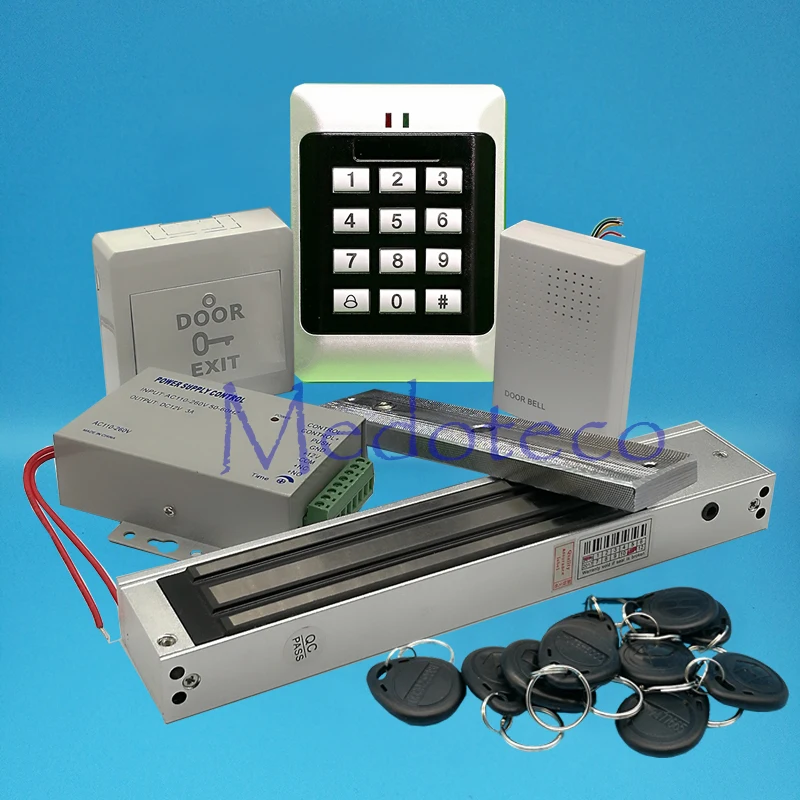 Полная 125 кГц Rfid карта деревянная металлическая система контроля допуска к двери