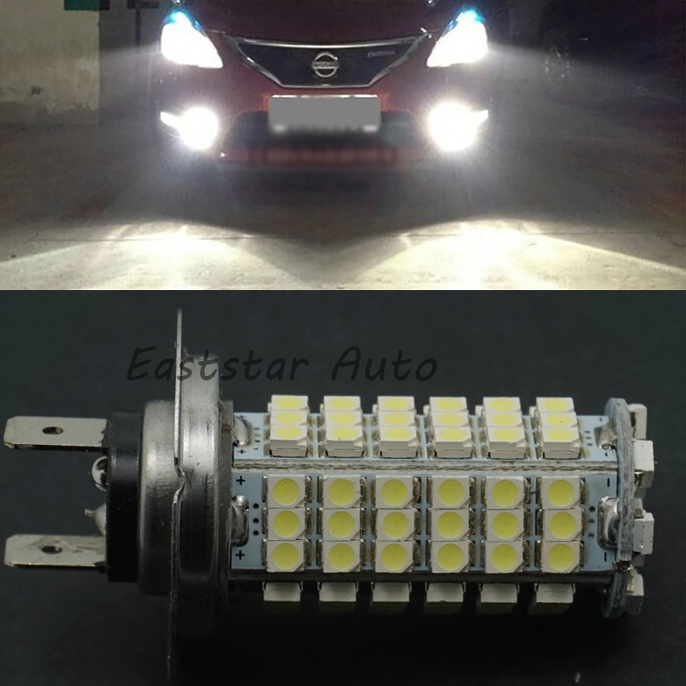 CQD Light большая акция H7 102 LED 3528 SMD 1210 102Led 102Smd Автомобильный свет чистый белый