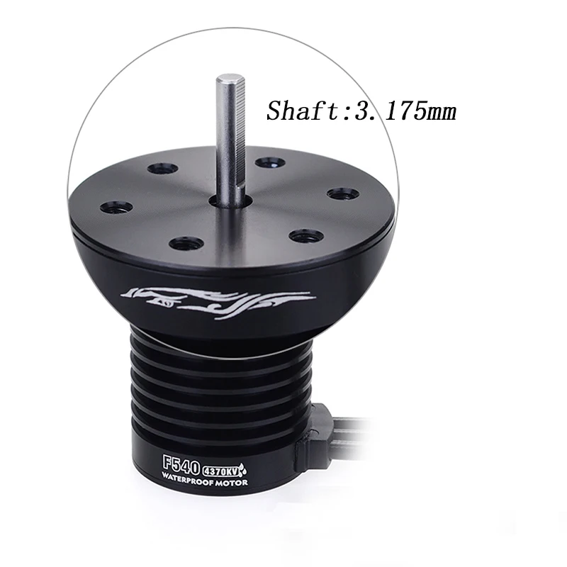 Водонепроницаемый бесщеточный двигатель F540 3300KV 4370KV w/ 60A ESC Combo set для Traxxas Axial Redcat HSP