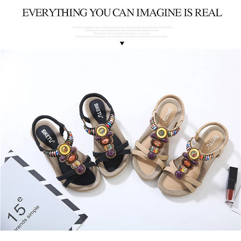 New Summer Shoes Woman Fashion Sandals Girls Breathable Slippers Outdoor Lovers Casual Zapatos Mujer Ethnic Adult Clogs | Обувь