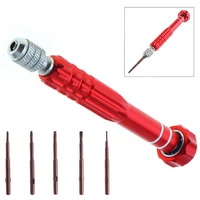 screwdriver set 5 in 1 torx screwdriver repair open tool set fit for iphone cellphone tablet pc hand tools