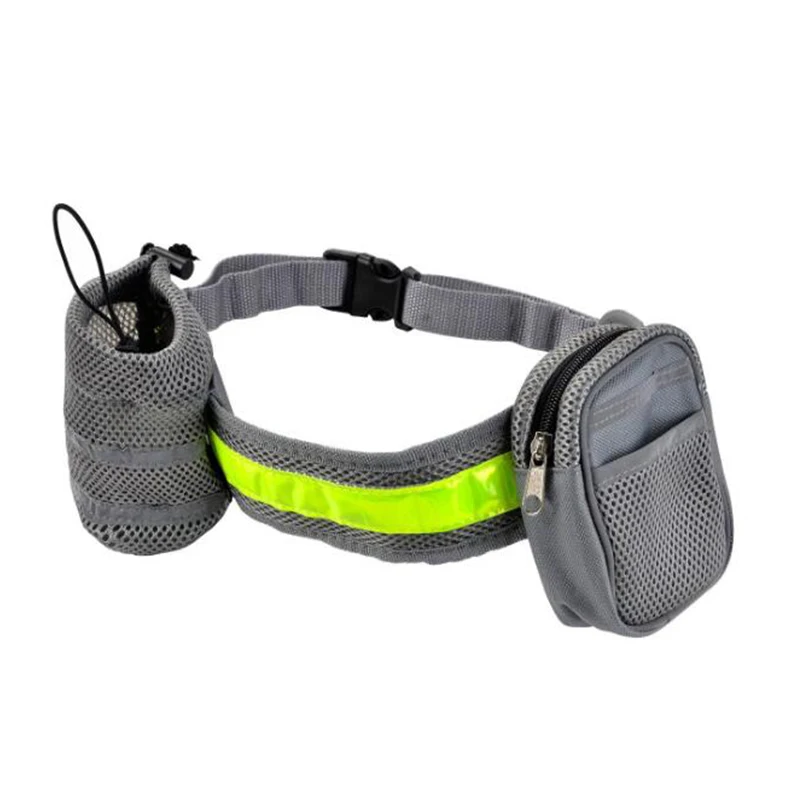 Поводок для собак Hands Free, Поводок для прогулок и бега, поводок для собак, поводок для собак, регулируемый поводок для собак, светоотражающий мешок