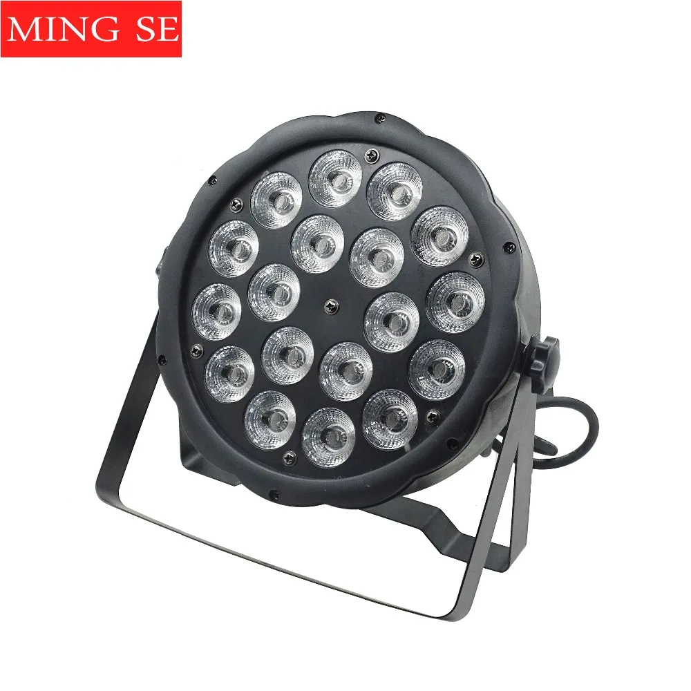 8 шт. 18x10 Вт большой объектив RGBW 4в1 LED par свет 18*10 с Flig DMX512 управление диско сцена DJ