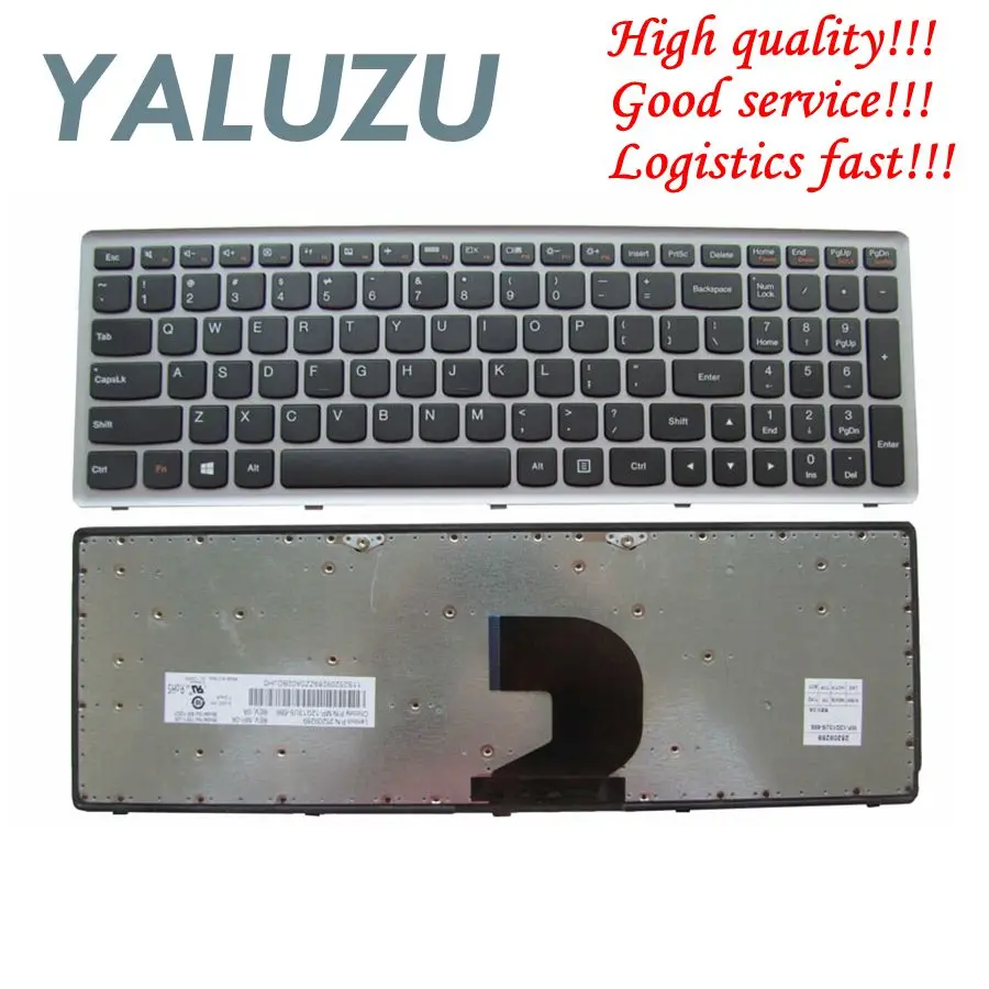 YALUZU Новая Клавиатура США для Lenovo Ideapad Z500 Z500A Z500G P500 P500A ноутбука английская