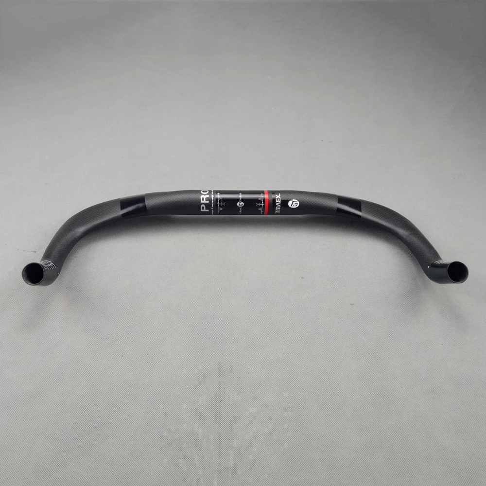Велосипедный руль Bullhorn Carbon TT Bar дорожный упор велосипедные черные 3K матовые 31