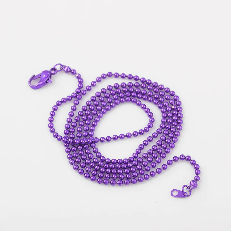 10 шт./лот ожерелье с цветными шариками женское длинное воротником массивное