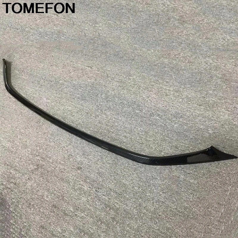 TOMEFON для Toyota C HR CHR 2016 2017 2018 передний бампер в полоску декоративная крышка отделка