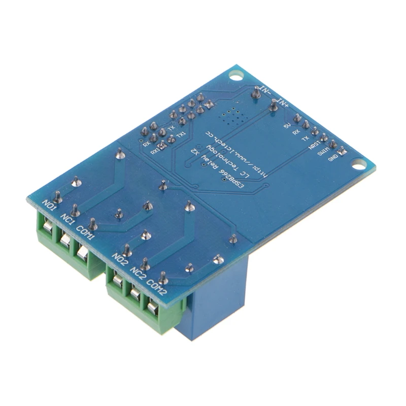 12 В постоянного тока ESP8266 2 WiFi реле канала модуль для умного дома телефона APP