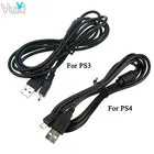 USB-кабель YuXi 1,8 м с магнитным кольцом для беспроводного контроллера Sony Playstation 3 PS3 4 PS4 Xbox One