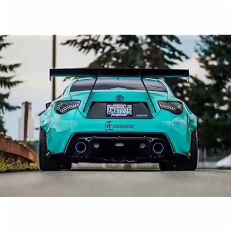 Стайлинг автомобиля углеродное волокно черный материал G Style GT 86 BRZ спойлер на