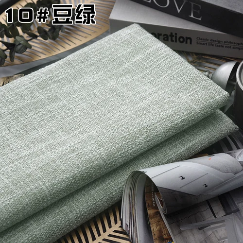 10 Ширина 148 см старое грубое белье ткань хлопок волокно Diy диван обивка ткань Diy скатерть по двору - Цвет: 10