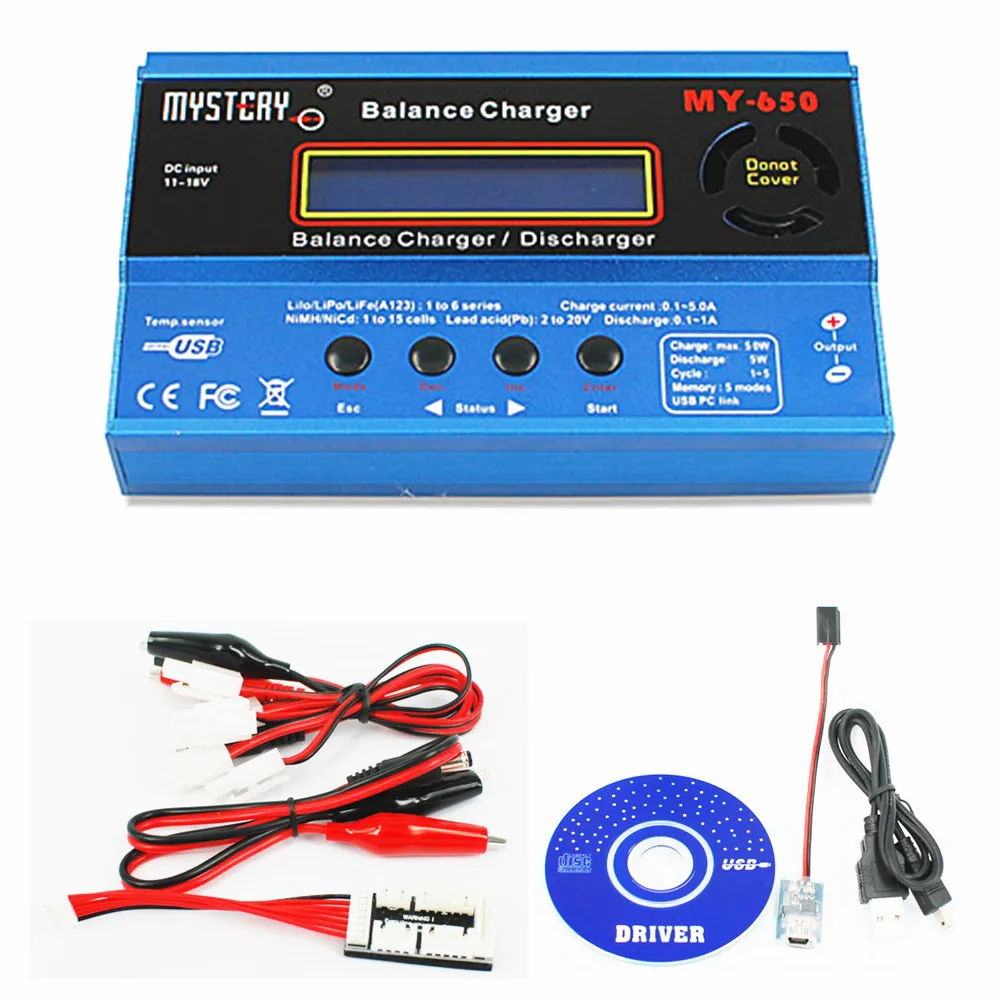Тайна B6 цифровой RC Lipo NiMH батарея баланс зарядное устройство с вентилятором MY