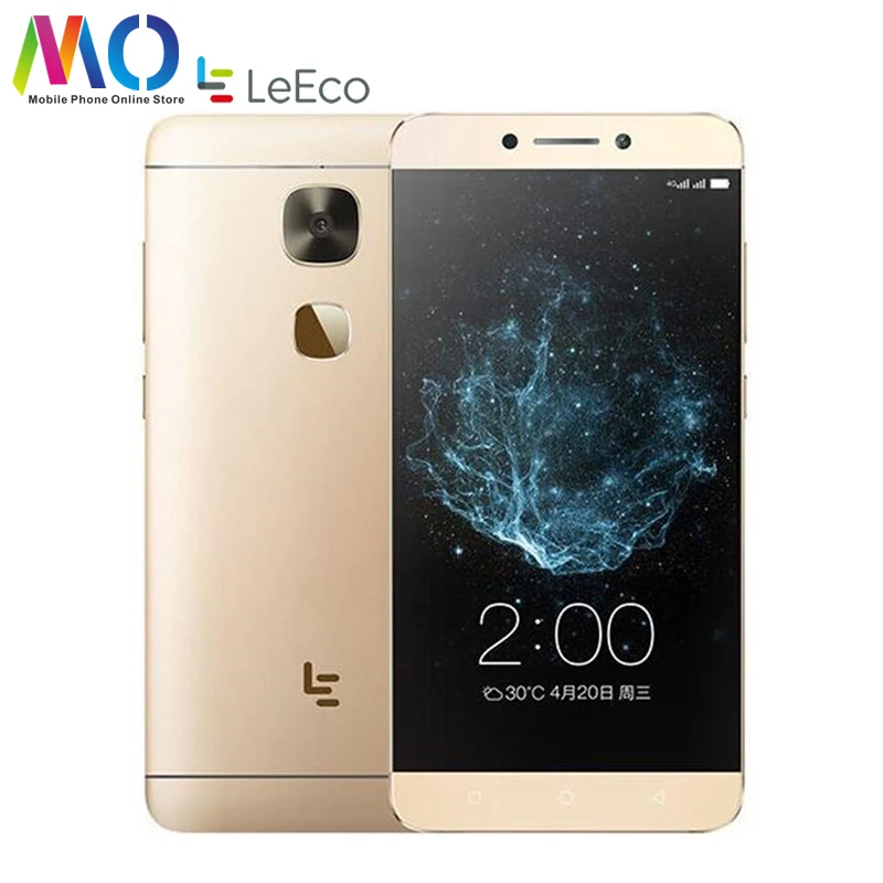 Letv Le 2X520 4G LTE мобильный телефон 32G rom Android 6,0 смартфон Восьмиядерный 5,5 дюймов 16 МП камера отпечаток пальца 1080P