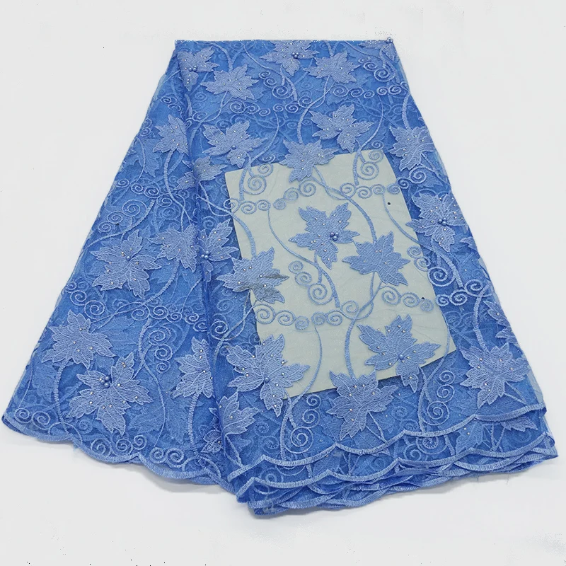 Лидер продаж высококачественное кружево нигерийский тюль кружевная ткань