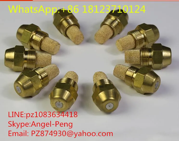 Сопло для масляной горелки используемое отработанного масла и тяжелого