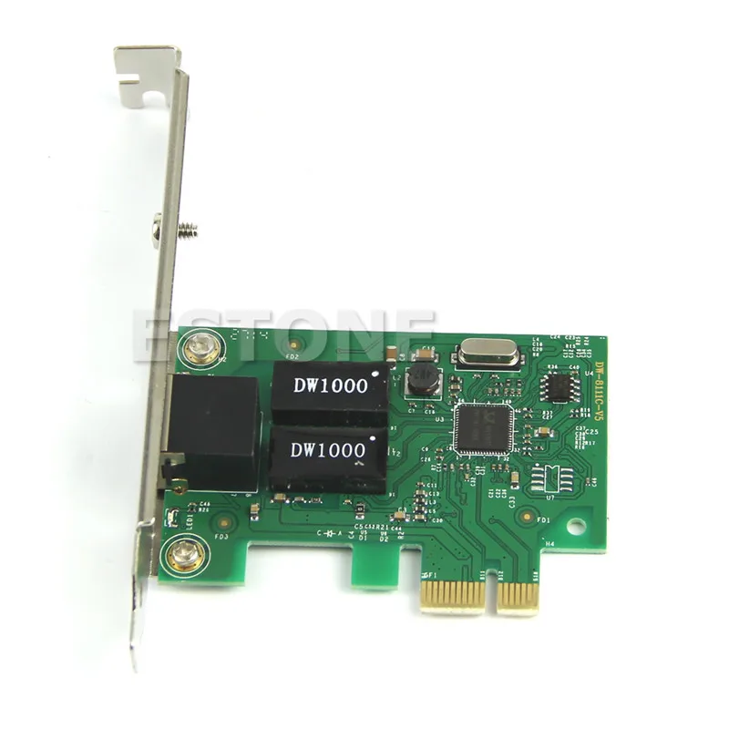 Gigabit Ethernet PCI E сетевой контроллер карты 10/100/1000 Мбит/с RJ45 RJ 45 адаптер конвертер|pci-e