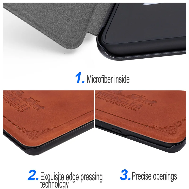 Ультратонкий смарт чехол GAUGGER из искусственной кожи для Amazon New Kindle Paperwhite 4 10th Generation