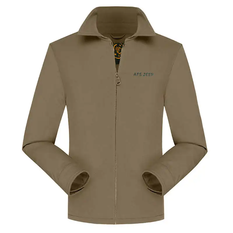 Стенд воротник зрелый человек куртка бренд Повседневное Демисезонный офисные