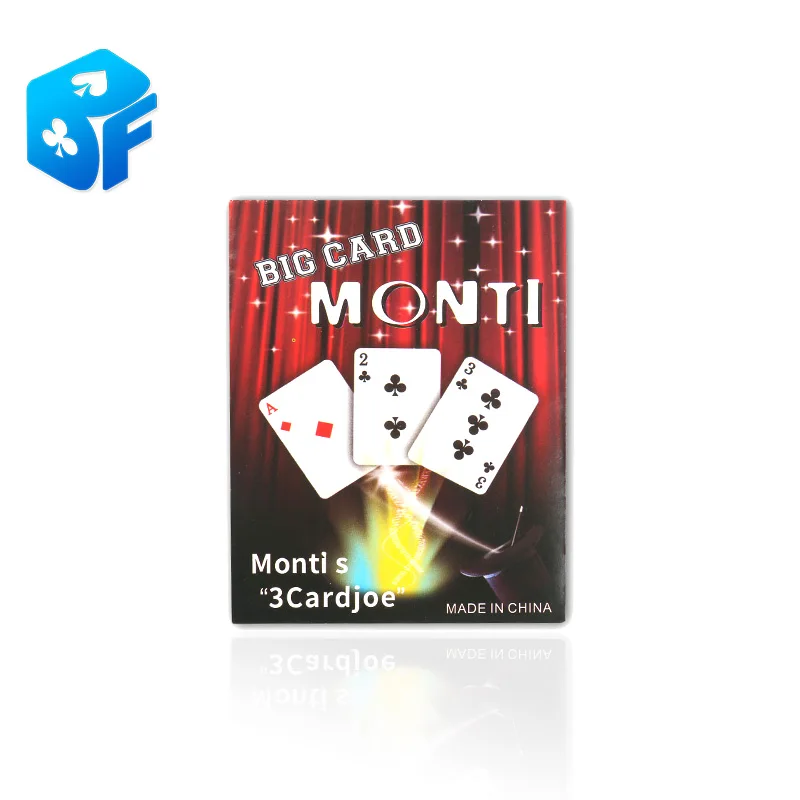 Бесплатная доставка карты monti три Волшебные трюки волшебные | Игрушки и хобби