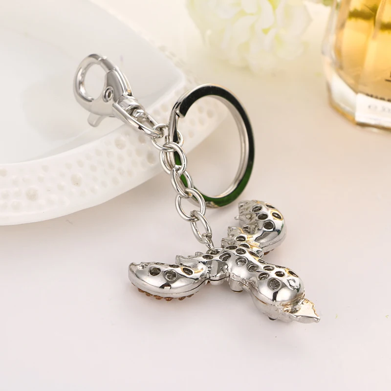 GYWYN2020 Latest Keychain Car Ms. Bags Pendants Women's Gifts Cute Deer Head | Украшения и аксессуары